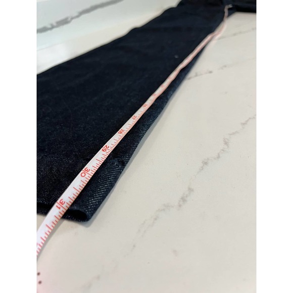 Y2K Vintage‎ Fossil Jeans Size 25 Dark Wash Straight Wide Leg - Picture 6 of 9